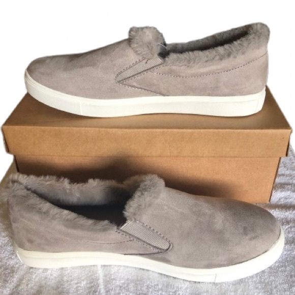 NWT Brash Women’s Devonne Grey Faux Suede Slip-On Size 8.5 - Picture 2 of 6